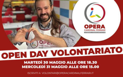 Open Day Volontariato: due incontri per scoprire Opera Cardinal Ferrari