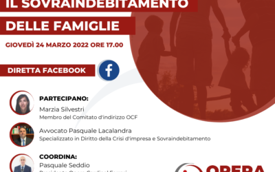 Fb Live “Sovraindebitamento e soglia di povertà: 24 marzo