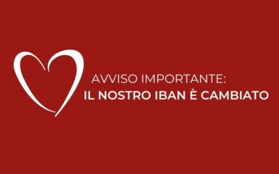 Avviso importante: il nostro IBAN è cambiato