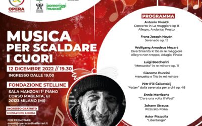 Musica per scaldare i cuori: 12 dicembre