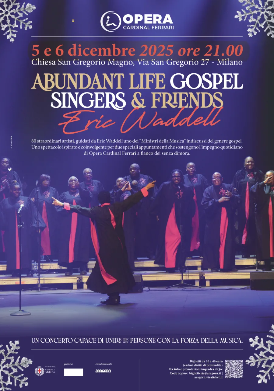 Eric Waddell ed il suo coro, ABUNDANT LIFE GOSPEL SINGERS & FRIENDS Eric Waddell ed il suo coro, ABUNDANT LIFE GOSPEL SINGERS & FRIENDS