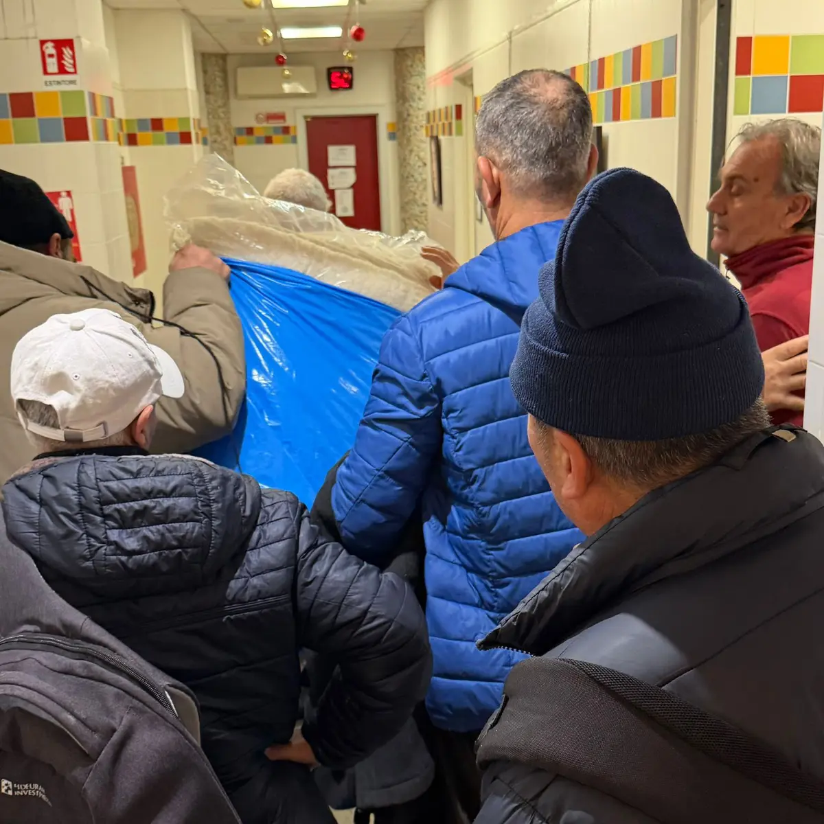 Sostegno alle persone senza dimora dello sgombero di viale Tibaldi