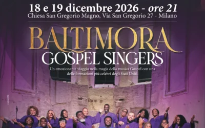 Il grande gospel americano accende il Natale di Milano in favore di Opera Cardinal Ferrari