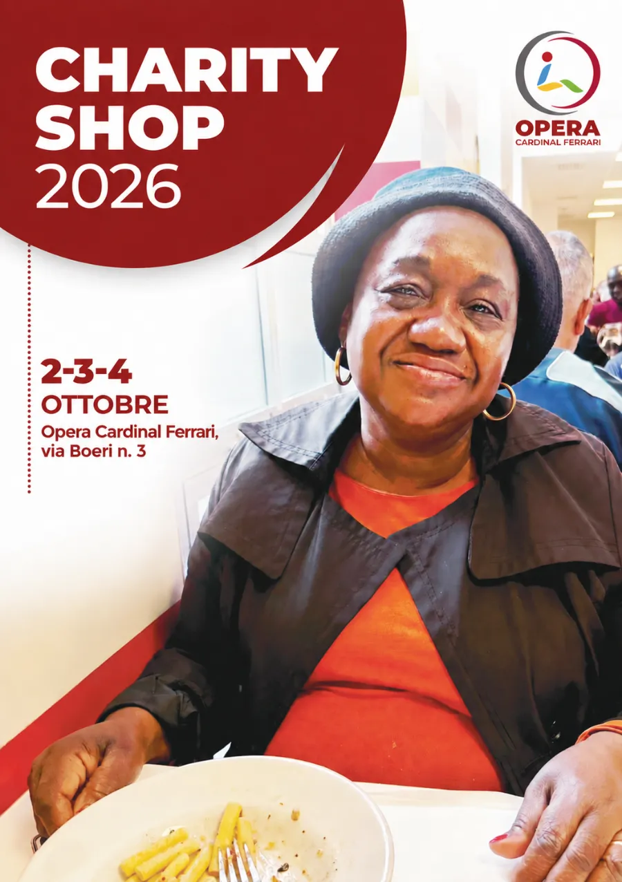 Opera Cardinal Ferrari: Charity Shop 2026 - Vintage all'Opera. 2-3-4 ottobre 2026
